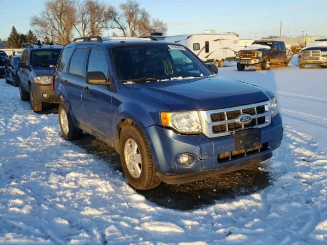 1FMCU0D77AKC49518 - 2010 FORD ESCAPE XLT BLUE photo 1