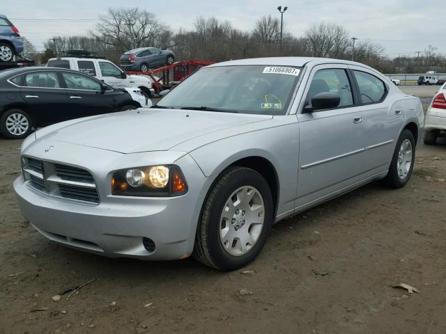 2B3KA43R66H119894 - 2006 DODGE CHARGER SE SILVER photo 2