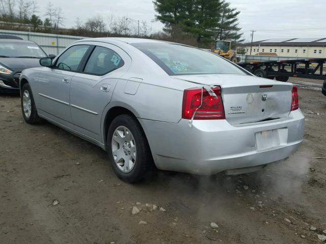 2B3KA43R66H119894 - 2006 DODGE CHARGER SE SILVER photo 3