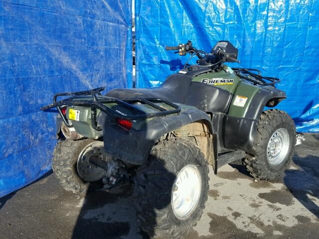 478TE260024116661 - 2002 HONDA TRX500 FA GREEN photo 4