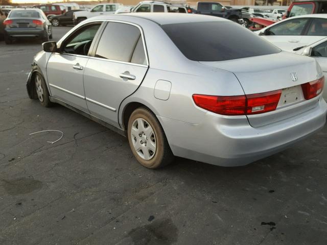 1HGCM56465A187126 - 2005 HONDA ACCORD LX SILVER photo 3