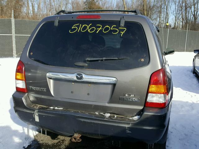 4F2CZ94164KM03775 - 2004 MAZDA TRIBUTE LX GRAY photo 9