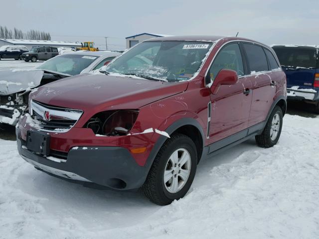 3GSDL43N69S527896 - 2009 SATURN VUE XE RED photo 2