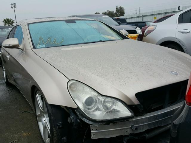 WDDDJ75X96A037487 - 2006 MERCEDES-BENZ CLS 500C GOLD photo 1