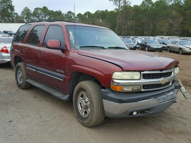 1GNEC13T51R148660 - 2001 CHEVROLET TAHOE C150 MAROON photo 1