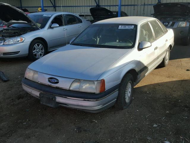 1FABP29U5GA123700 - 1986 FORD TAURUS SILVER photo 2