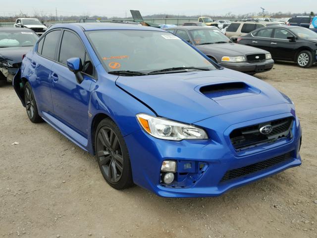 JF1VA1F68H9820215 - 2017 SUBARU WRX PREMIU BLUE photo 1