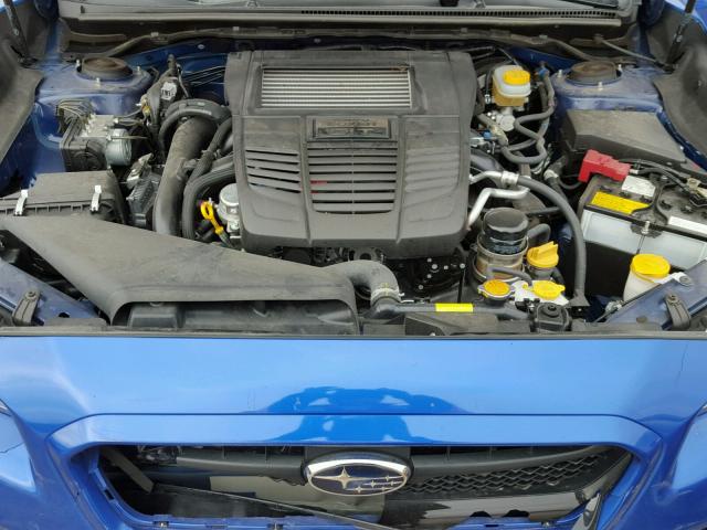 JF1VA1F68H9820215 - 2017 SUBARU WRX PREMIU BLUE photo 7