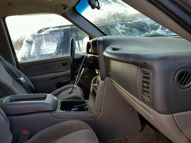 1GKEK13VX4J226435 - 2004 GMC YUKON BLUE photo 5