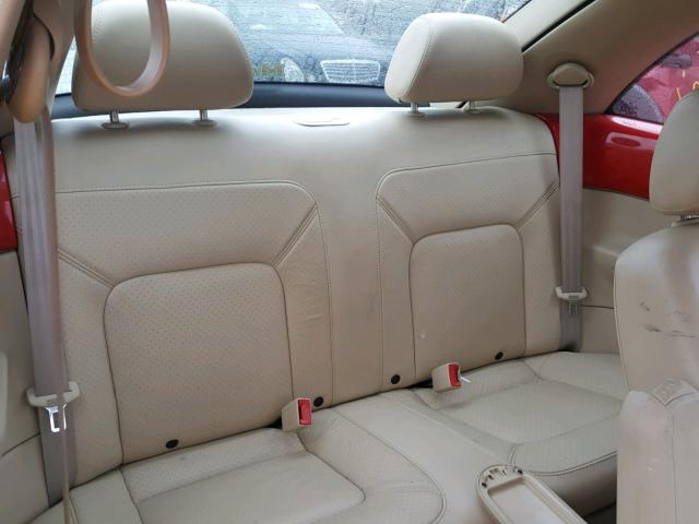 3VWCK21C92M446074 - 2002 VOLKSWAGEN NEW BEETLE 红色 照片 6