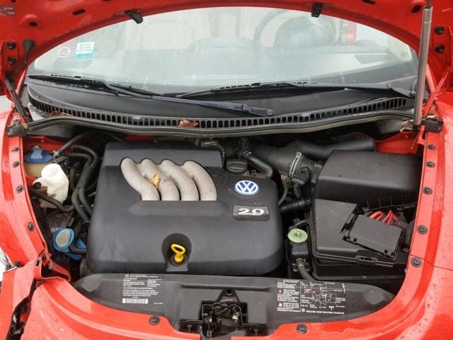 3VWCK21C92M446074 - 2002 VOLKSWAGEN NEW BEETLE 红色 照片 7
