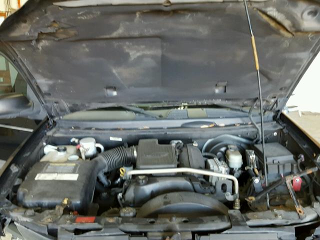 1GNDS13S642156446 - 2004 CHEVROLET TRAILBLAZE BLACK photo 7