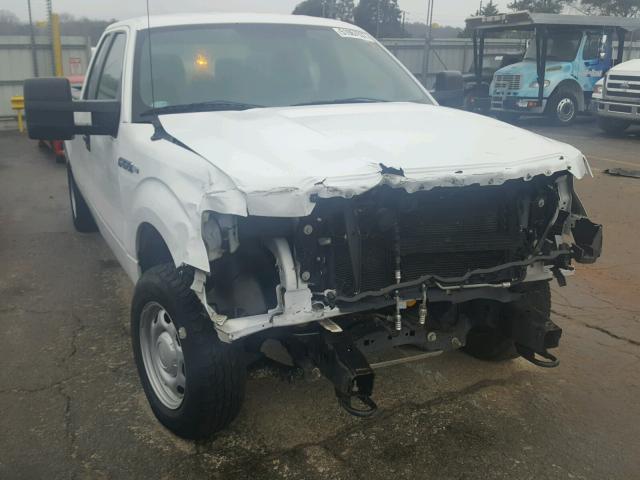 1FTFX1EF5DKE57311 - 2013 FORD F150 SUPER WHITE photo 1