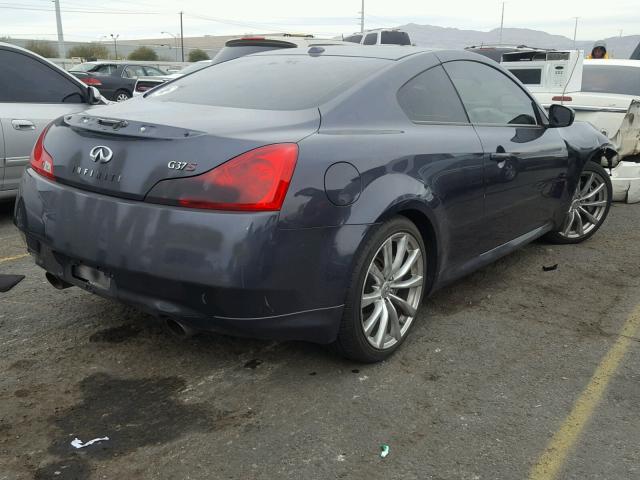 JNKCV64E99M602312 - 2009 INFINITI G37 BASE GRAY photo 4