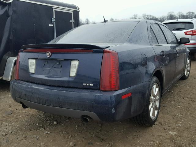 1G6DW677760134747 - 2006 CADILLAC STS BLUE photo 4