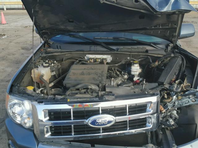 1FMCU0EG2CKB30664 - 2012 FORD ESCAPE LIM BLUE photo 7