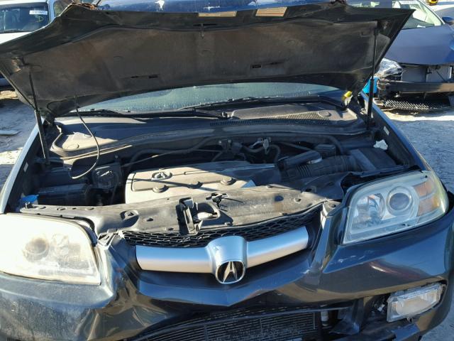 2HNYD18964H529531 - 2004 ACURA MDX TOURIN BLUE photo 7