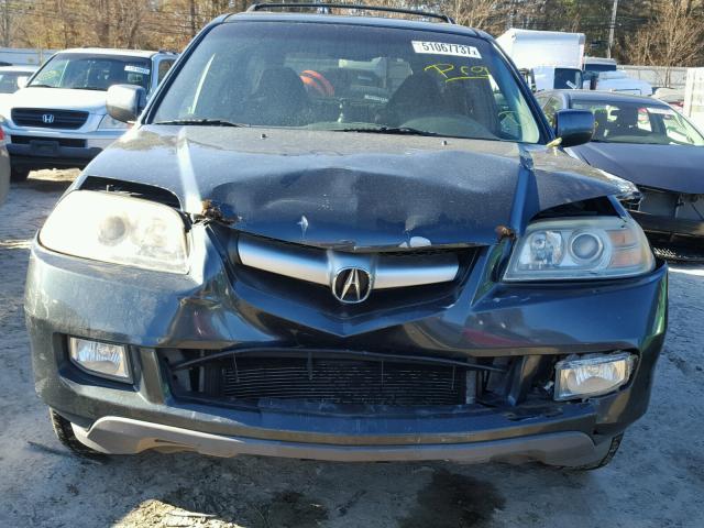 2HNYD18964H529531 - 2004 ACURA MDX TOURIN BLUE photo 9