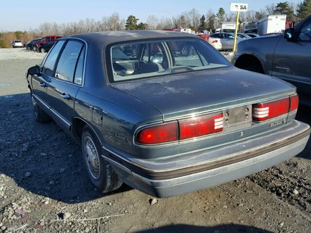 1G4HP52K3TH413252 - 1996 BUICK LESABRE CU GREEN photo 3