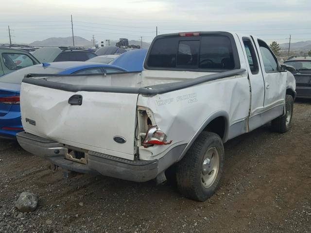 2FTRX18LX1CA33279 - 2001 FORD F150 WHITE photo 4