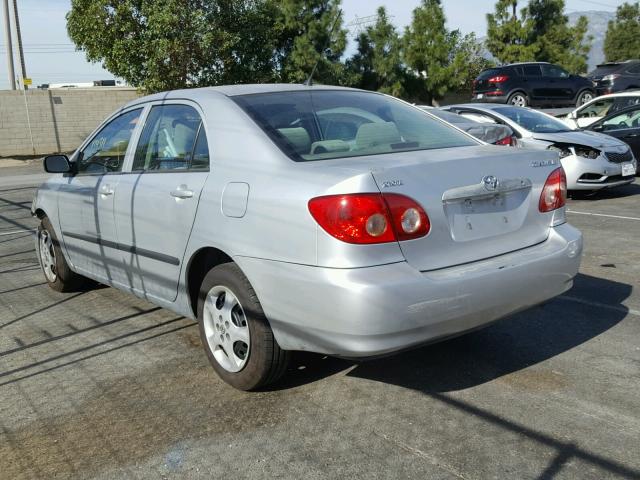 JTDBR32E652060577 - 2005 TOYOTA COROLLA CE SILVER photo 3