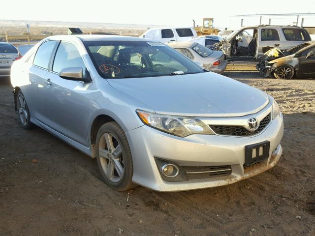 4T1BF1FKXDU241418 - 2013 TOYOTA CAMRY L SILVER photo 1