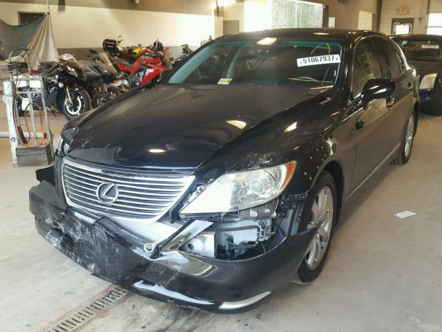 JTHBL46F885063086 - 2008 LEXUS LS 460 BLACK photo 2