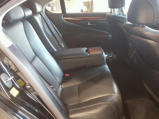 JTHBL46F885063086 - 2008 LEXUS LS 460 BLACK photo 6