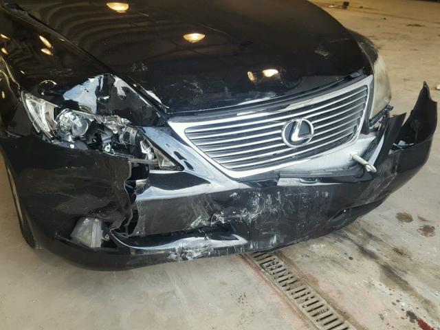 JTHBL46F885063086 - 2008 LEXUS LS 460 BLACK photo 9