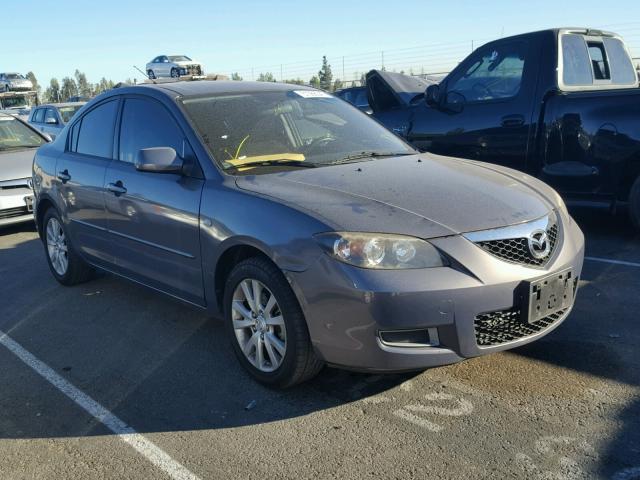 JM1BK12G671769321 - 2007 MAZDA 3 I GRAY photo 1