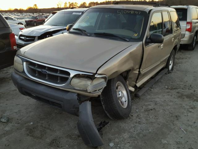 1FMZU32E9XZA77988 - 1999 FORD EXPLORER GOLD photo 2