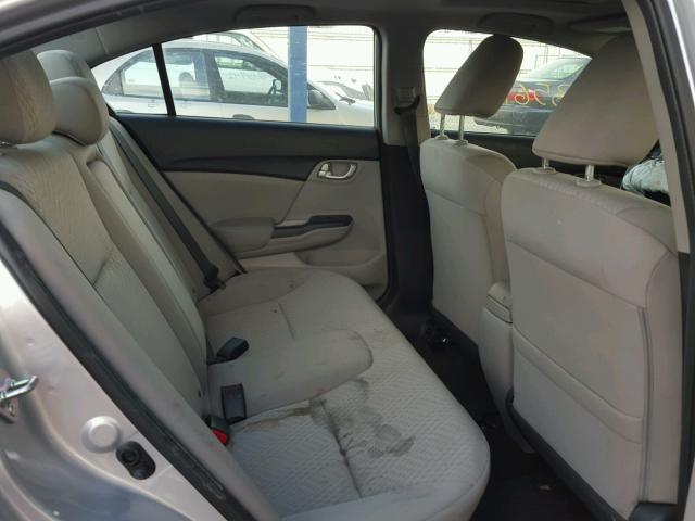 19XFB2F89FE232593 - 2015 HONDA CIVIC EX 银色 照片 6