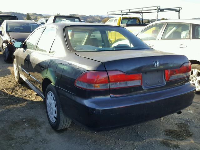 1HGCG66501A018185 - 2001 HONDA ACCORD LX BLACK photo 3