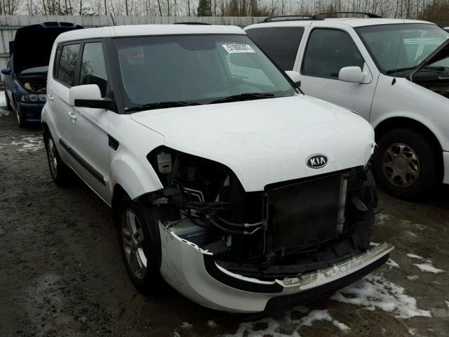 KNDJT2A2XB7706197 - 2011 KIA SOUL + WHITE photo 1