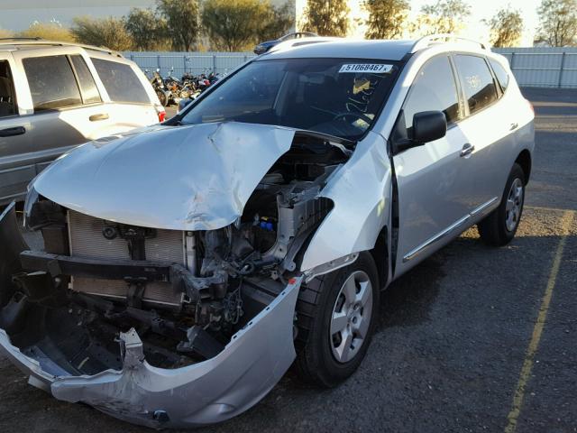 JN8AS5MT7EW624175 - 2014 NISSAN ROGUE SELE SILVER photo 2