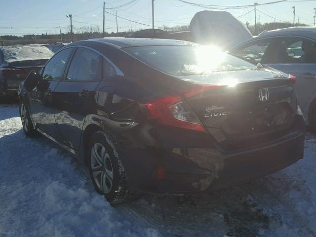 19XFC2F58GE237174 - 2016 HONDA CIVIC LX BLACK photo 3