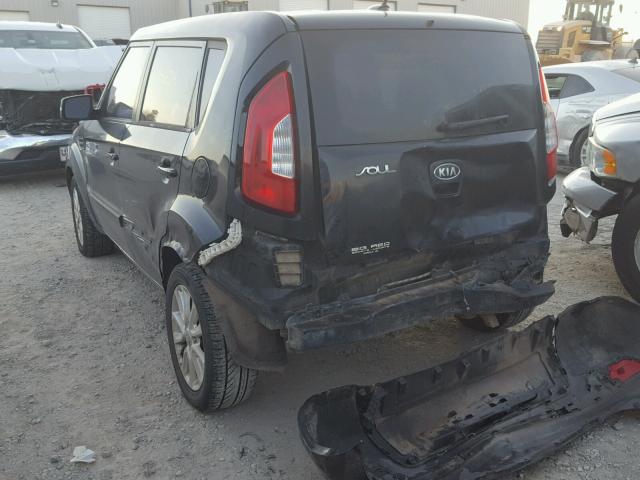 KNDJT2A6XC7742881 - 2012 KIA SOUL + BLACK photo 3