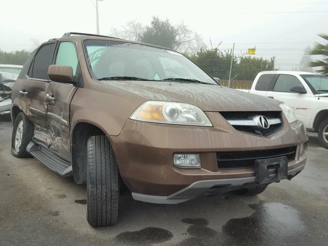 2HNYD18874H511479 - 2004 ACURA MDX TOURIN BROWN photo 1