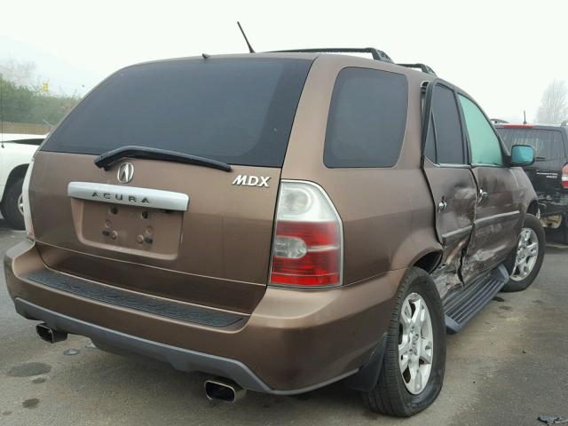 2HNYD18874H511479 - 2004 ACURA MDX TOURIN BROWN photo 4