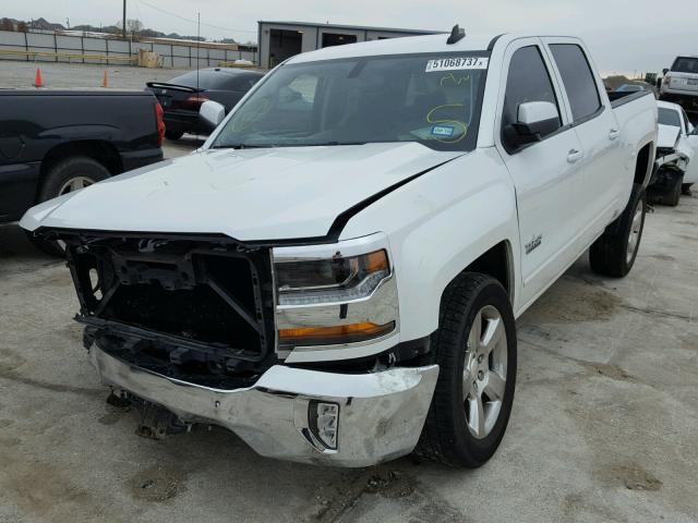 3GCPCREC9GG348298 - 2016 CHEVROLET SILVERADO WHITE photo 2