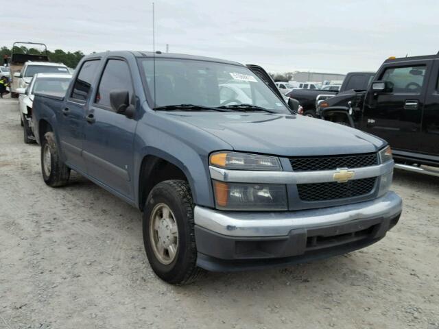 1GCCS139078155117 - 2007 CHEVROLET COLORADO BLUE photo 1