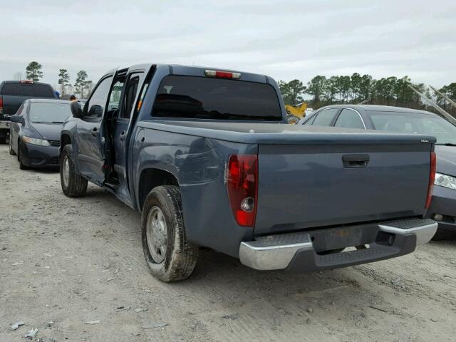 1GCCS139078155117 - 2007 CHEVROLET COLORADO BLUE photo 3