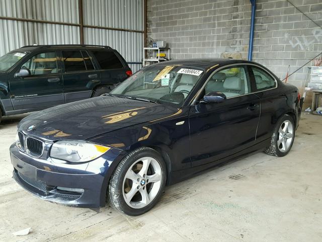 WBAUP93568VF48026 - 2008 BMW 128 I BLUE photo 2