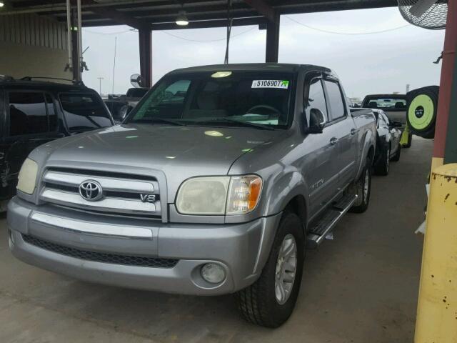 5TBET34186S509558 - 2006 TOYOTA TUNDRA DOU SILVER photo 2