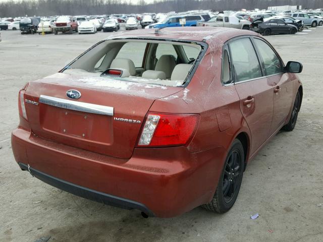 JF1GE61649G503627 - 2009 SUBARU IMPREZA 2. ORANGE photo 4