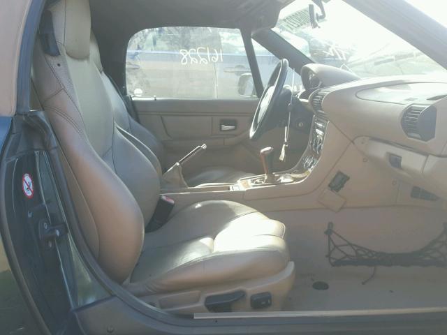 WBACN53471LJ56866 - 2001 BMW Z3 3.0 GREEN photo 5