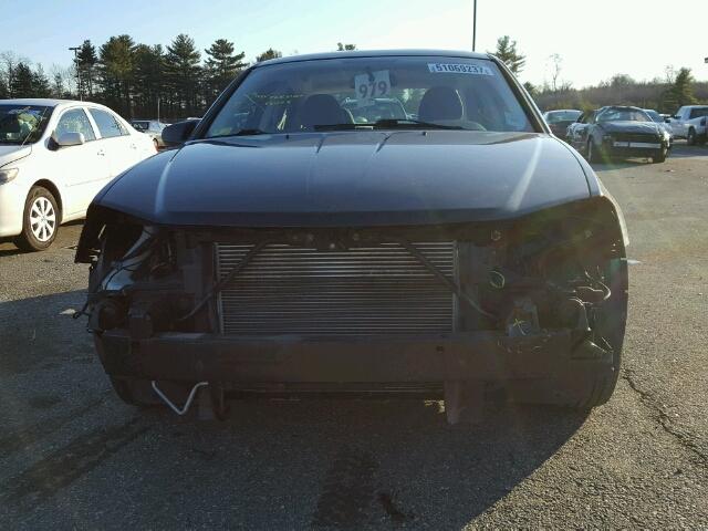 1B3LC46K18N683380 - 2008 DODGE AVENGER SE BLACK photo 9