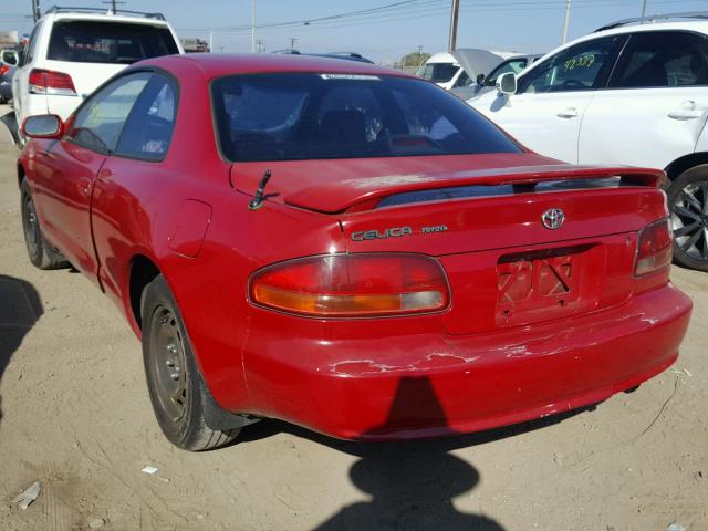 JT2CB02T6V0063666 - 1997 TOYOTA CELICA ST RED photo 3