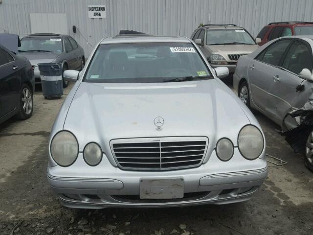 WDBJF70J6YB075224 - 2000 MERCEDES-BENZ E 430 SILVER photo 9