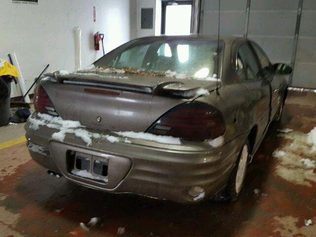 1G2NF52E52M687454 - 2002 PONTIAC GRAND AM S TAN photo 4